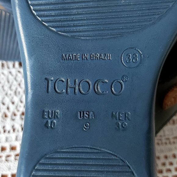 Jasmin Wedge Size 9 Thong Sandals Lightweight Platform Comfy Block Chunky Heel - Picture 13 of 14